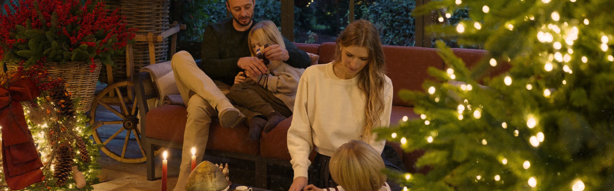 At Christmas, we are all more GENEROUS.