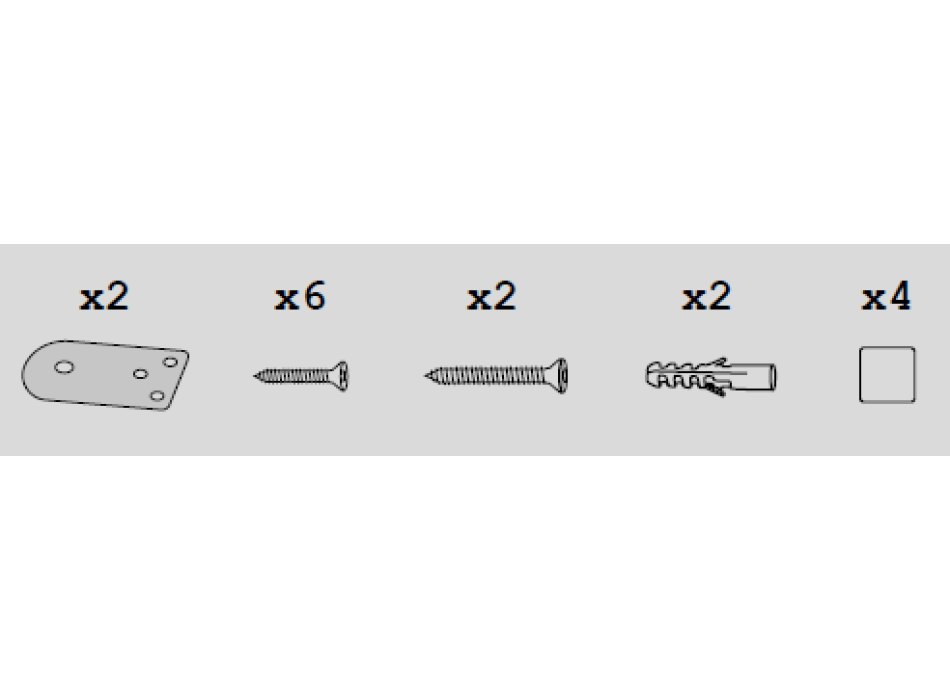 (2 kits) Plust ground fixing kit