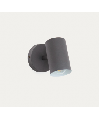 Manie wall light in metal with finish