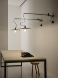 ALDO BERNARDI Meridiana Wall Lamp