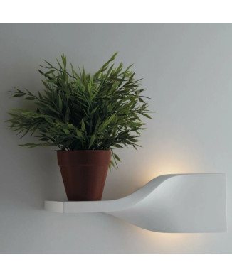 PIROETTE WHITE WALL LAMP 1XR7S 56X15X15CM