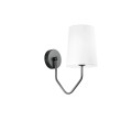 SALLY BLACK WALL LIGHT 1XE14 28X31,5X10CM