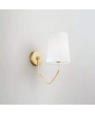 SALLY GOLD WALL LIGHT 1XE14 28X31,5X10CM