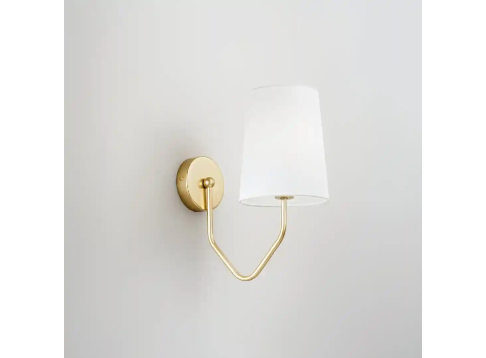 SALLY GOLD WALL LIGHT 1XE14 28X31,5X10CM
