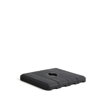 Alfaz black plastic off-center umbrella base 98 x 98 cm