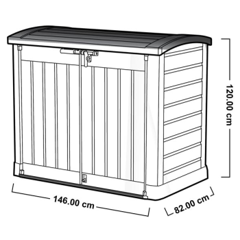 Keter Store It Out Arc Tool Box
