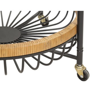 TROLLEY WITH DOUBLE BASKET CEBU WITH WHEELS