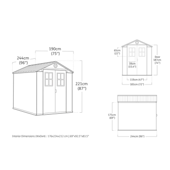 DARWIN KETER Tool Shed