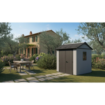 KETER NEWTON PLUS Double Tool Shed with Assembly Option