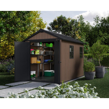 KETER NEWTON PLUS Double Tool Shed with Assembly Option