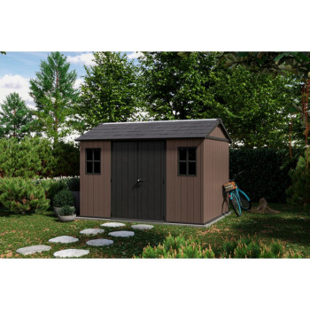 KETER NEWTON PLUS Double Tool Shed with Assembly Option