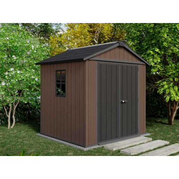 KETER NEWTON PLUS Double Tool Shed with Assembly Option
