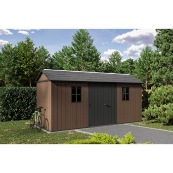 KETER NEWTON PLUS Double Tool Shed with Assembly Option
