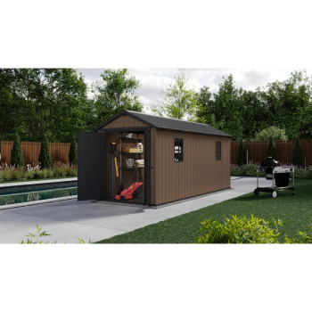 KETER NEWTON PLUS Double Tool Shed with Assembly Option