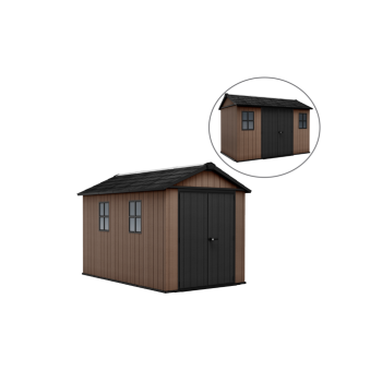 KETER NEWTON PLUS Double Tool Shed with Assembly Option