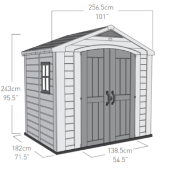 KETER FACTOR Tool Shed