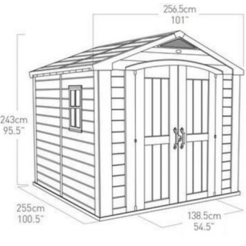 KETER FACTOR Tool Shed
