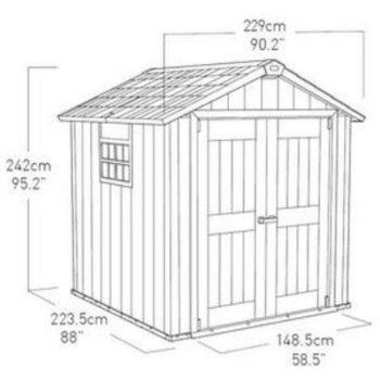 Oakland Keter Tool Shed