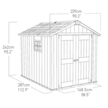 Oakland Keter Tool Shed