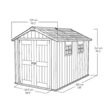 Oakland Keter Tool Shed