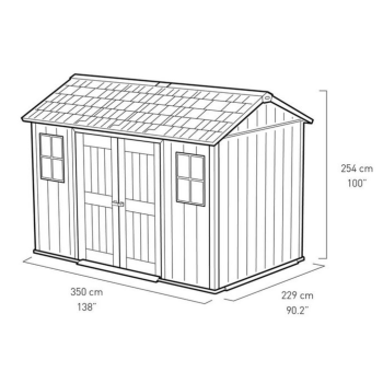 Oakland Keter Tool Shed