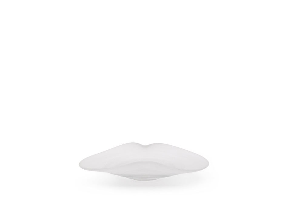 Ondaro 11cm frosted glass centerpiece
