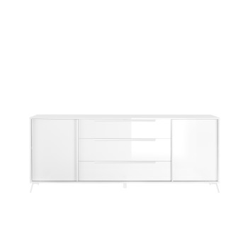CITY-sideboard with 2 doors and 3 drawers