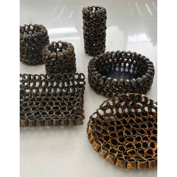 Cliff sculpture vase by ADRIANI & ROSSI