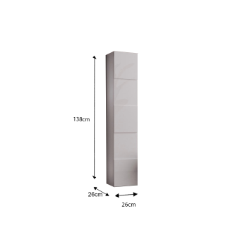 Column with 1 door DAMA 25x138x26