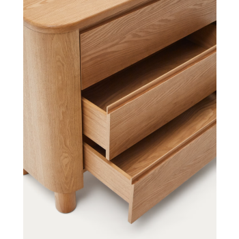 Salaya chest of drawers in ash plywood THE SHAPE