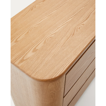 Salaya chest of drawers in ash plywood THE SHAPE