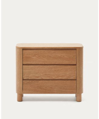 Salaya chest of drawers in ash plywood THE SHAPE