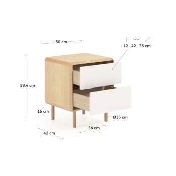 Anielle bedside table THE SHAPE