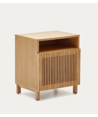 Beyla wooden bedside table THE SHAPE