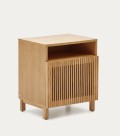 Beyla wooden bedside table THE SHAPE