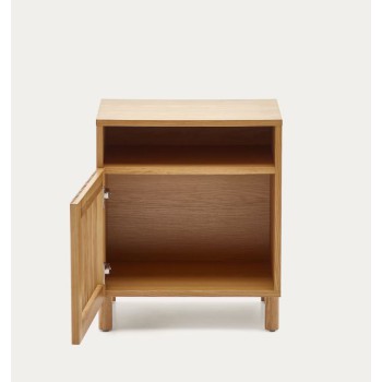 Beyla wooden bedside table THE SHAPE