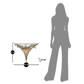 AMAZ WALL-MOUNTED BEDSIDE TABLE