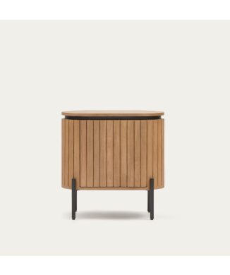 Licia wooden bedside table THE SHAPE
