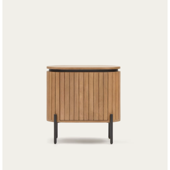 Licia wooden bedside table THE SHAPE