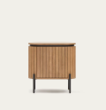Licia wooden bedside table THE SHAPE