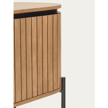 Licia wooden bedside table THE SHAPE