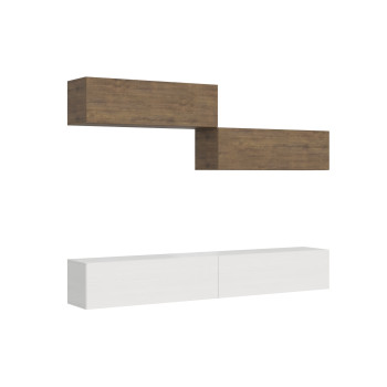 Isoka Compositions - Isoka A02 Living Room Wall Composition W.268 D.39.2