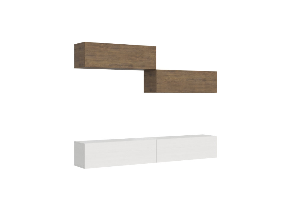 Isoka Compositions - Isoka A02 Living Room Wall Composition W.268 D.39.2