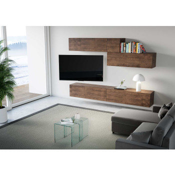 Isoka Compositions - Isoka A03 Living Room Wall Composition W.268 D.39.2