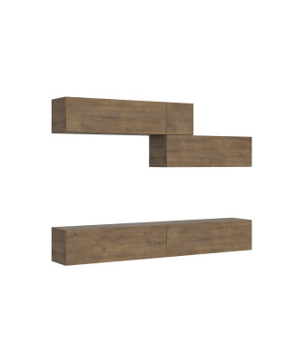 Isoka Compositions - Isoka A03 Living Room Wall Composition W.268 D.39.2