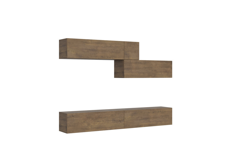 Isoka Compositions - Isoka A03 Living Room Wall Composition W.268 D.39.2