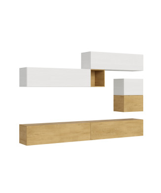 Isoka Compositions - Isoka A10 Living Room Wall Composition W.308 D.39.2