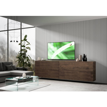 Isoka Compositions - Isoka A102 Living Room Wall Composition W.288 H.80 D.39.2