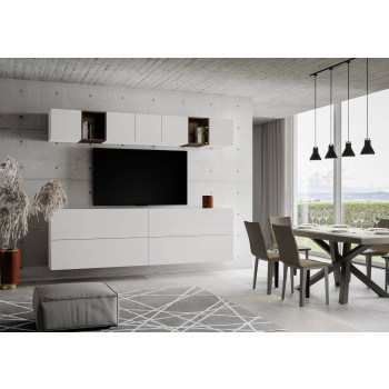 Isoka Compositions - Isoka A104 Living Room Wall Composition W.268 D.39.2