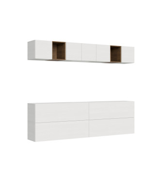 Isoka Compositions - Isoka A104 Living Room Wall Composition W.268 D.39.2